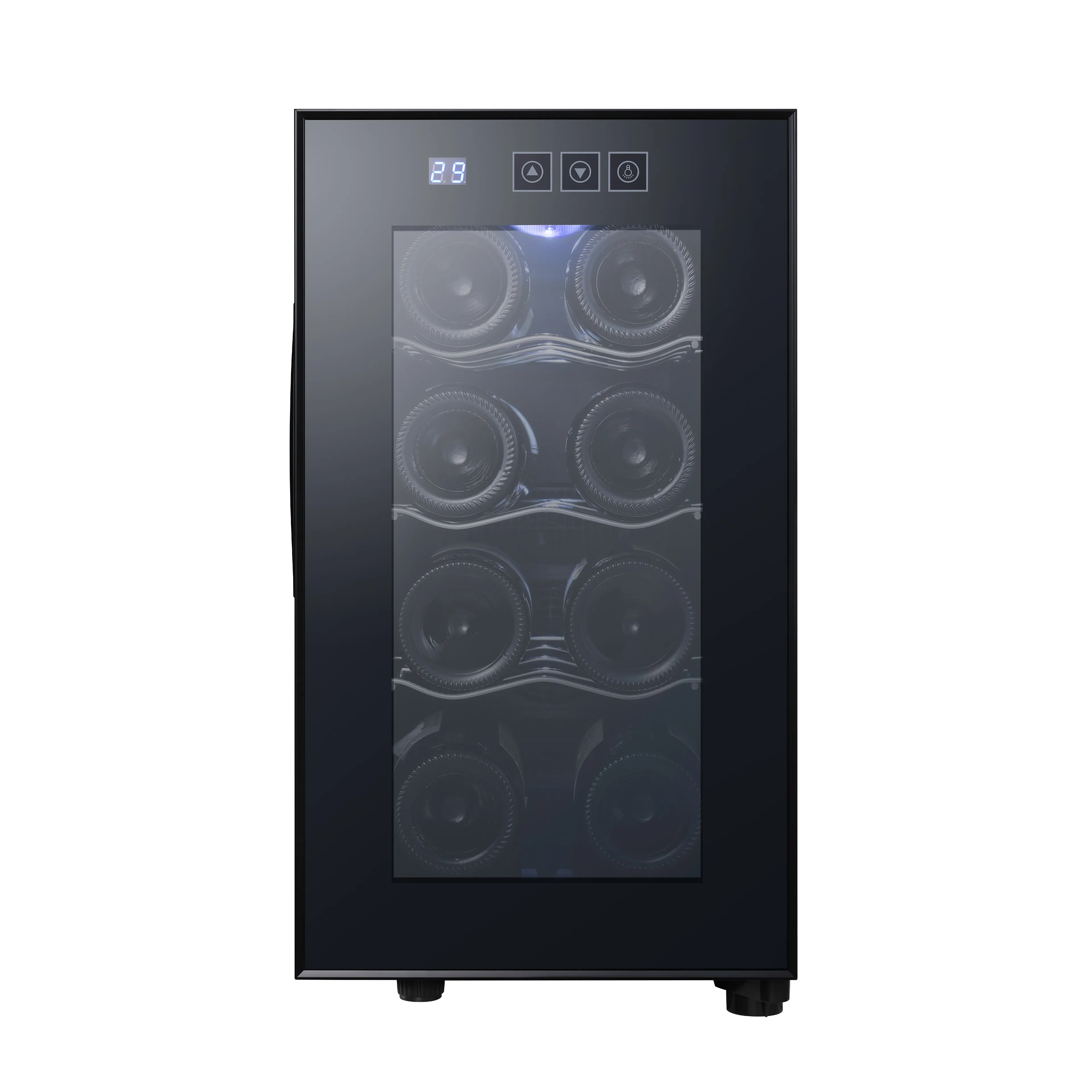 Оптовая продажа, холодильники для вина ERP, полностью стеклянная дверь, охладитель для вина Пельтье, термоэлектрические небольшие охладители