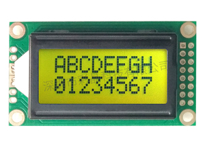 2025 Benutzer definierte 0802 8x2 Zeichen LCD-Modul Display-Unterstützung Benutzer definierte Schriftarten Weit verbreitet für Instrumenten messer und Telekommunikation - Product Image 6