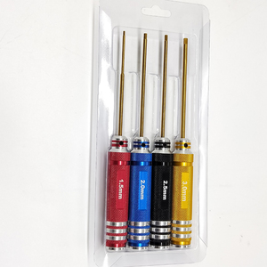 Chất Lượng Cao Titanium Tráng Thép Tốc Độ Cao Hex <span class=keywords><strong>Screwdriver</strong></span> <span class=keywords><strong>Set</strong></span> 4 Cái Cho Điều Khiển Từ Xa Xe - Product Image 6
