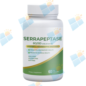 Suplemen Label pribadi kapsul enzim Serrapeptase 120000 Spu Serrapeptase 250000 bubuk Serrapeptase - Product Image 1