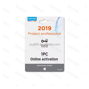 Original Project Professional 2021 Englisch Retail Key Online-Aktivierung Software für den globalen Gebrauch für das Betriebs system