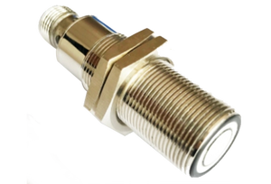 Sensor ultrasónico de detección frontal OEM M18 rango 300 MM corriente 4-20mA + Salida de interruptor NPN