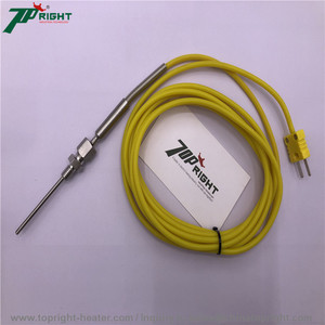 TC <strong>K</strong> Type Thermocouple Temperature Sensor with <strong>Round</strong> Tip Probe 3*58mm - Product Image 4