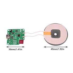 15W High Power 5V 9V 12V Type-C Wireless Charger Transmitter Module Circuit Board for QI Standard Fast <strong>Charging</strong> DIY - Product Image 6