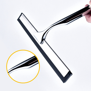 Vòi hoa sen giống cây chổi cửa sổ gạt nước 10 ''inch có thể tháo rời dải cao su 10'' inch kính xe gạt nước làm sạch công cụ <span class=keywords><strong>scraper</strong></span> showroom nhà bếp - Product Image 6