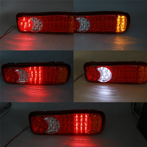 12V 24V kamyon LED arka lambası uyarı arka lamba tekne römorku yaprak makası Volvo DAF RENAULT kamyon için ters emniyet göstergesi arka lambaları durdurmak
