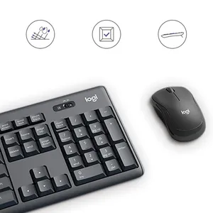 Logitechs MK295 Teclado y mouse inalámbricos K295 y M220 Kit combinado de teclado y mouse inalámbricos Juego de teclado cómodo - Product Image 4
