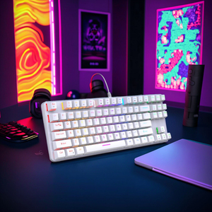 Oem ODM RGB chơi game không dây Bàn phím cơ khí 104 phím USB 3.0 cổ phiếu bán buôn - Product Image 2