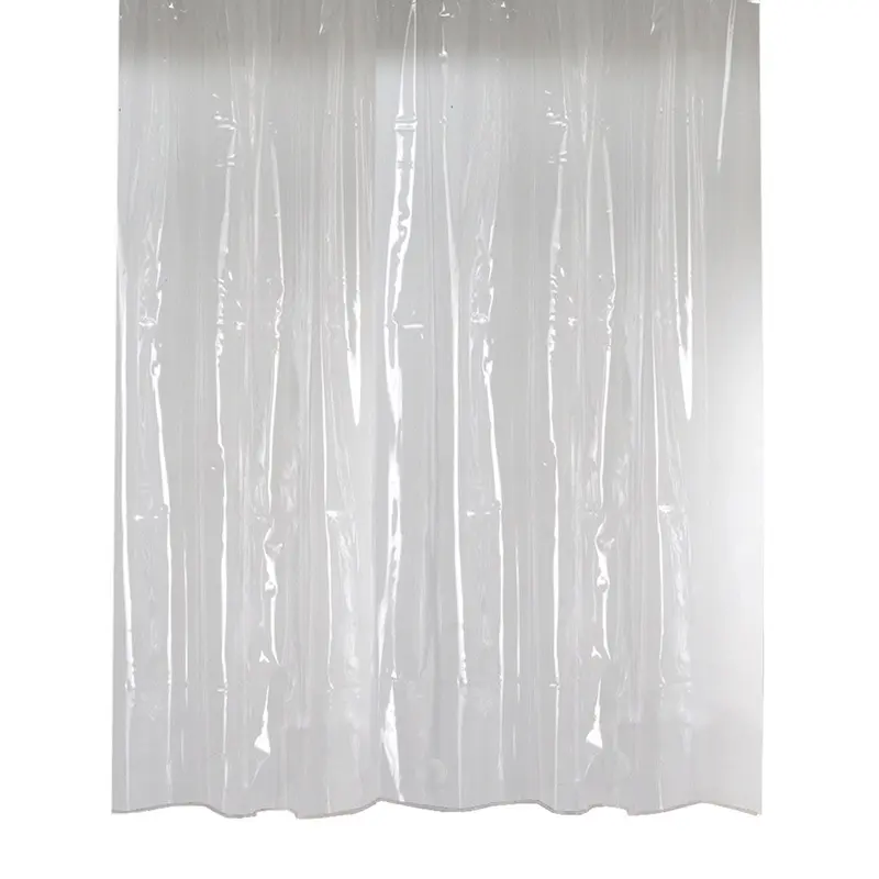 Tenda da doccia trasparente impermeabile in plastica bianca per tende da bagno fodera per bagno trasparente muffa PEVA Home Luxury con ganci