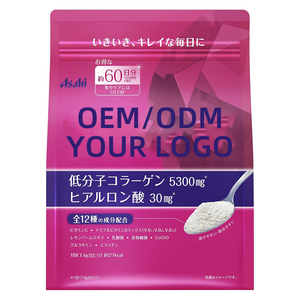 คอลลาเจน OEM ODM คอลลาเจนจากทะเลให้ความกระจ่างใสเพิ่มความแวววาวและปรับแต่งให้เรียบเนียนด้วยการสร้างแบรนด์ของคุณ - Product Image 1