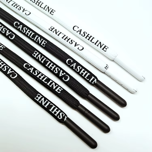 定制拉绳彩色圆形短裤拉绳带橡胶尖端拉绳定制连帽衫绳 - Product Image 2