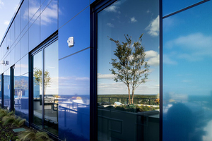 Baustoffe Wand fassade Verkleidung platte Spiegel Blau Aluminium Verbund platte Spiegel Acp Acm Blatt - Product Image 4