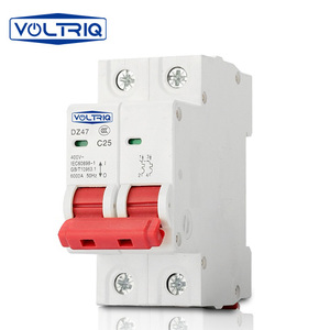 Mini disyuntor de circuito de 15 amperios, 2P/3P, carril Din, MCB, con certificación CE, protección electrónica LI, corriente nominal de 25A - Product Image 1
