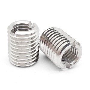 カスタマイズされたスロット付きセルフタッピングねじインサートナットSS304ねじスリーブねじブッシングまたは内部および外部ねじコンバーター - Product Image 4