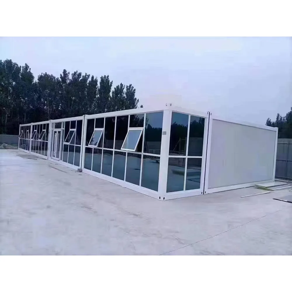 Casa Container pieghevole prefabbricata a basso prezzo 20 case prefabbricate per Container rifabbricate