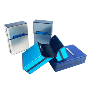 HEMPACKA Bán Buôn Kim Loại Nhôm Thuốc Lá Chủ Box Trường Hợp Với Solid Magnetic Top - Product Image 4