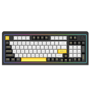 Teclado para juegos de aluminio 96% de 96 teclas personalizado con interruptor verde lineal programable RGB tri-modo Teclado mecánico inalámbrico - Product Image 1