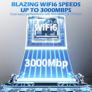 Mt7981b băng tần kép 2.4GHz 5.8GHz 3000Mbps openwrt 5g SA/nsa nhà lưới <span class=keywords><strong>Router</strong></span> wifi6 CPE với 2 khe cắm thẻ Sim mở khóa <span class=keywords><strong>Router</strong></span> Wifi - Product Image 3