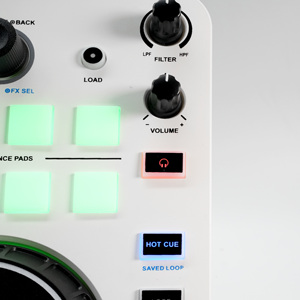 Accuracy Pro Audio MID33 Controlador MIDI de bolsillo Controlador de DJ/Consola de audio Mezclador de DJ Reproductor de música profesional para fiesta - Product Image 3
