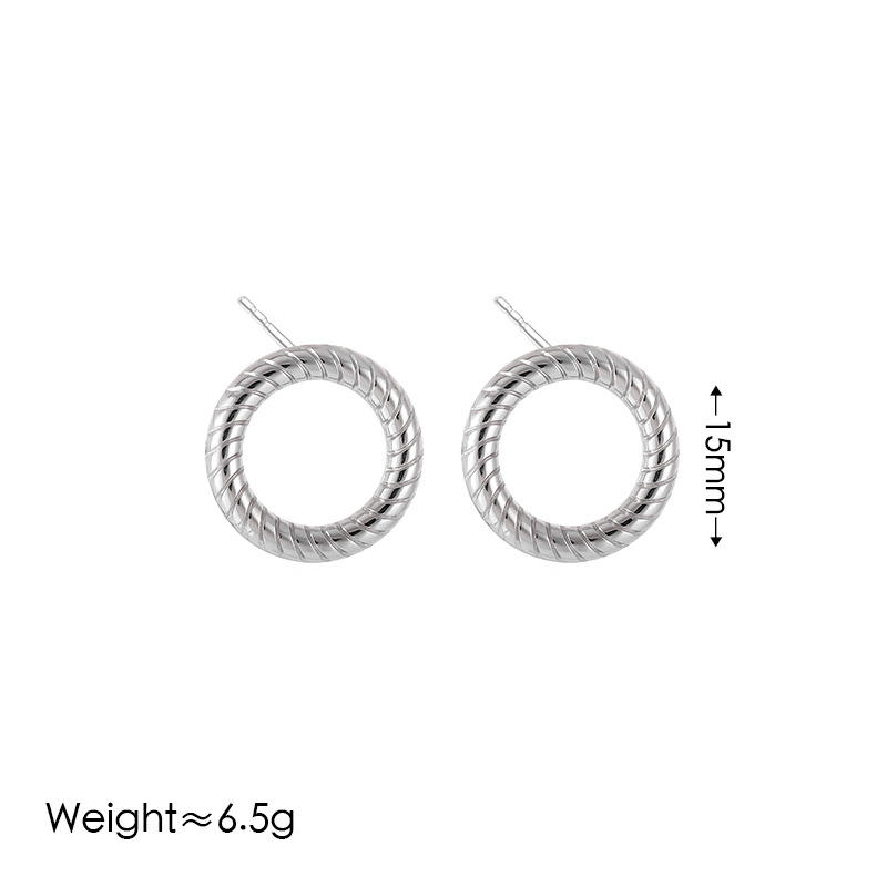 Boucles d'oreilles en argent