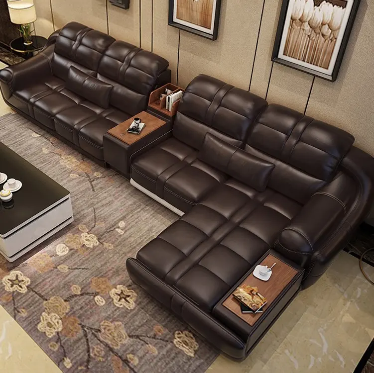 Modern kanepe toptan rahat parçalı köşe koltuğu seti moda tasarımı çok satan oturma odası mobilya kanepe