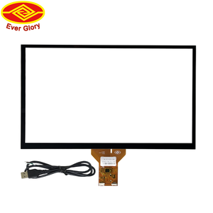 Projektif kapasitif interaktif 27 inç IP65 su geçirmez USB Pcap 10 dokunmatik noktaları ekran paneli yerleşimi kitleri için endüstriyel - Product Image 4