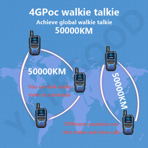 YATEGOOD G11 Portable Handheld Walkie Talkie Long Standby Intercom with No Distance Limit More Than 5000KM Covera 4G 5G <strong>Networks</strong> - Product Image 3