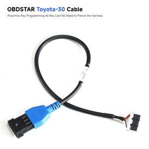 OBDSTAR Toyota-30ケーブルキープログラミングオールキーロストサポート4A8A-BA X300DP Plus/X300Pro4のハーネスに穴を開ける必要はありません