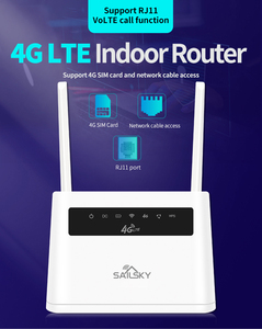 4G rauter เราเตอร์ WiFi XM220B RJ11 VoLTE VPN Wi-Fi 300 Mbps ซิมการ์ด3G 4G LTE CPE เราเตอร์ไร้สายพร้อมช่องใส่ซิมการ์ด