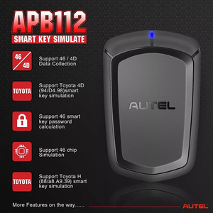 Programación de teclas Autel MaxiIM IM608PRO e IMKPA con herramienta de diagnóstico automático APB112 OBD2, codificación ECU, actualización gratuita durante dos años