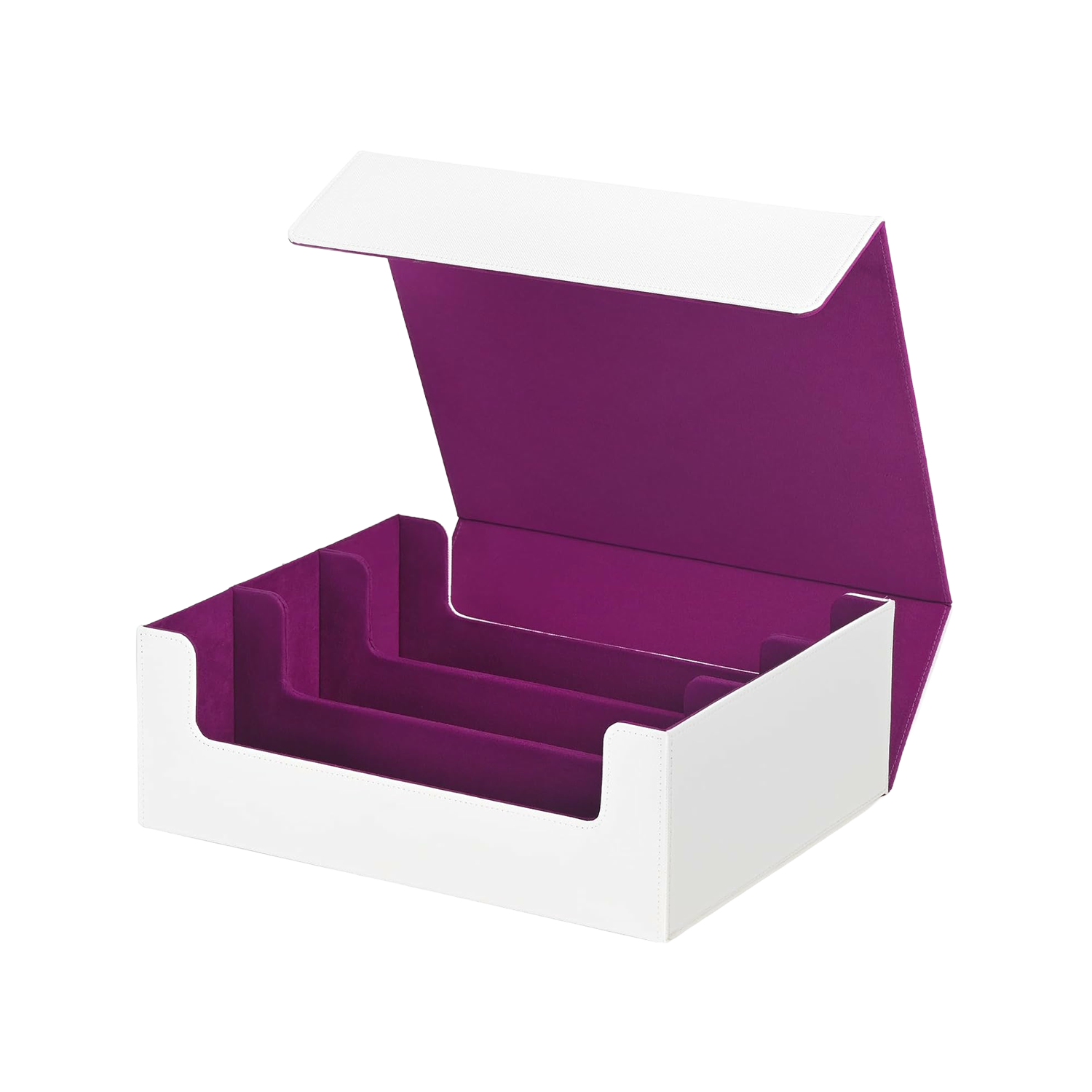 White & Purple