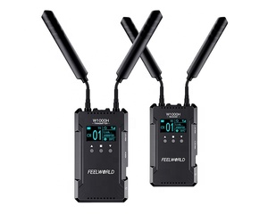 FEELWORLD W1000H sistema di trasmissione Video Wireless Dual HDMI Full Duplex Intercom Live Streaming - Product Image 1