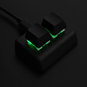 Custom USB Mechanical RGB Backlit <strong>Keyboard</strong> for Laptop 2 <strong>Key</strong> Copy Paste One <strong>Key</strong> Multi-Combination Quick Tone Tour <strong>Change</strong>-New - Product Image 4