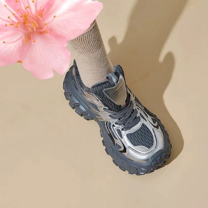 Của phụ nữ cũ CHA Mùa Xuân/Mùa Hè Phong cách mới dày đứng đầu cao gót <span class=keywords><strong>berta</strong></span> thoáng khí mềm thoải mái ren-up thời trang thể thao chạy - Product Image 5