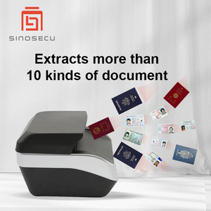 Sinosecu Lectores de Tarjetas de Control de Acceso para Viajes Excel Exportar Software de Entrada de Datos Admite Captura e Identificación de Identificación