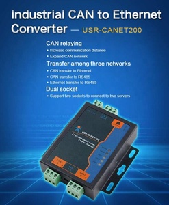 USR-CANET200 Industrial Can zu Ethernet RS485 Converter Gateway Integrierte CAN-Port-Relais-Netzwerkserver-Unterstützung TCP/IP-Protokoll - Product Image 4