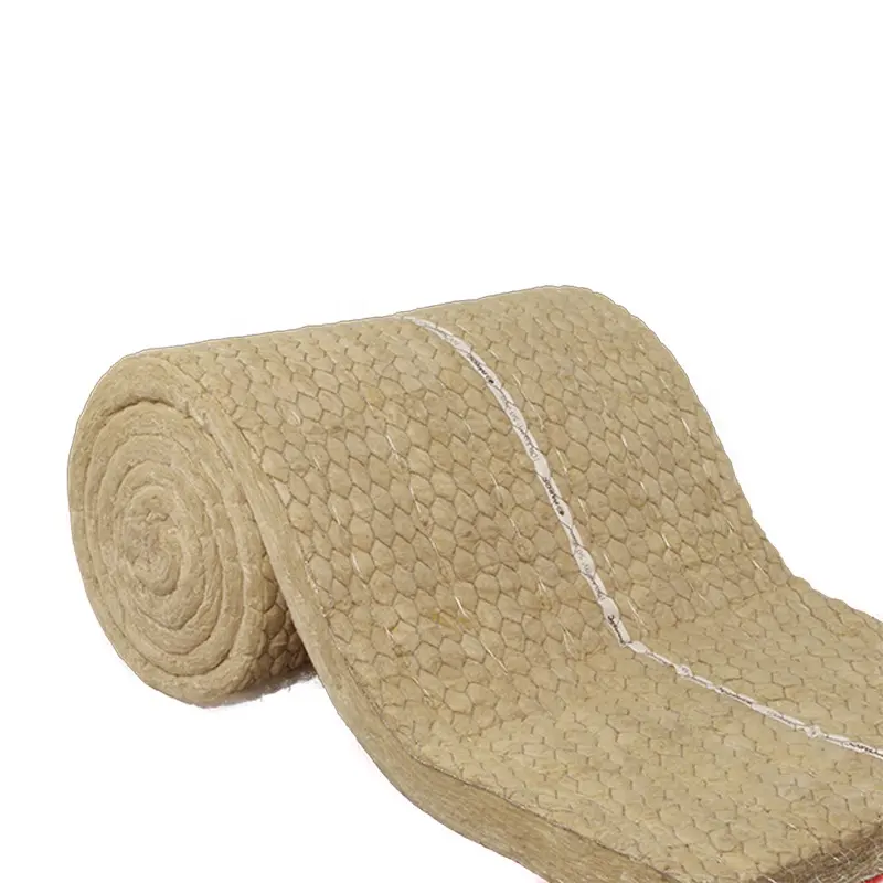 Coperta isolante in pura lana di roccia di buona qualità coperta isolante in lana di pietra minerale coperta isolante in lana di roccia
