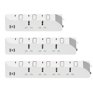 2 3 4 USB C快速充电多插头扩展插座 - Product Image 1
