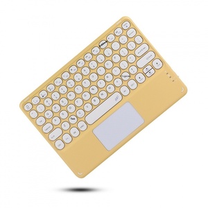 Teclado táctil de tableta con sombrero redondo mecánico con logotipo personalizado para Pad para Sam. Sung Hua. Wei y para Xiao. Mi - Product Image 1