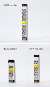 Ultra ince LED güç kaynağı SMPS 12V LED panel AYDINLATMA sürücü 100W sabit voltaj sabit akım LED ampul lamba - Product Image 6