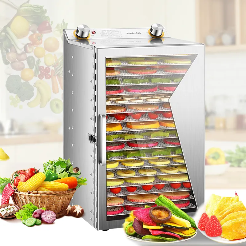 Offre Spéciale 8-20layers déshydrateur manuel électrique alimentaire fruits déshydrateur légumes machine de déshydratation alimentaire déshydrateur alimentaire