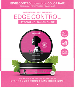 Custom Castor Oil No Flaking 72 Hour Edge Control <strong>extreme</strong> Hold Private Label with logo - Product Image 3