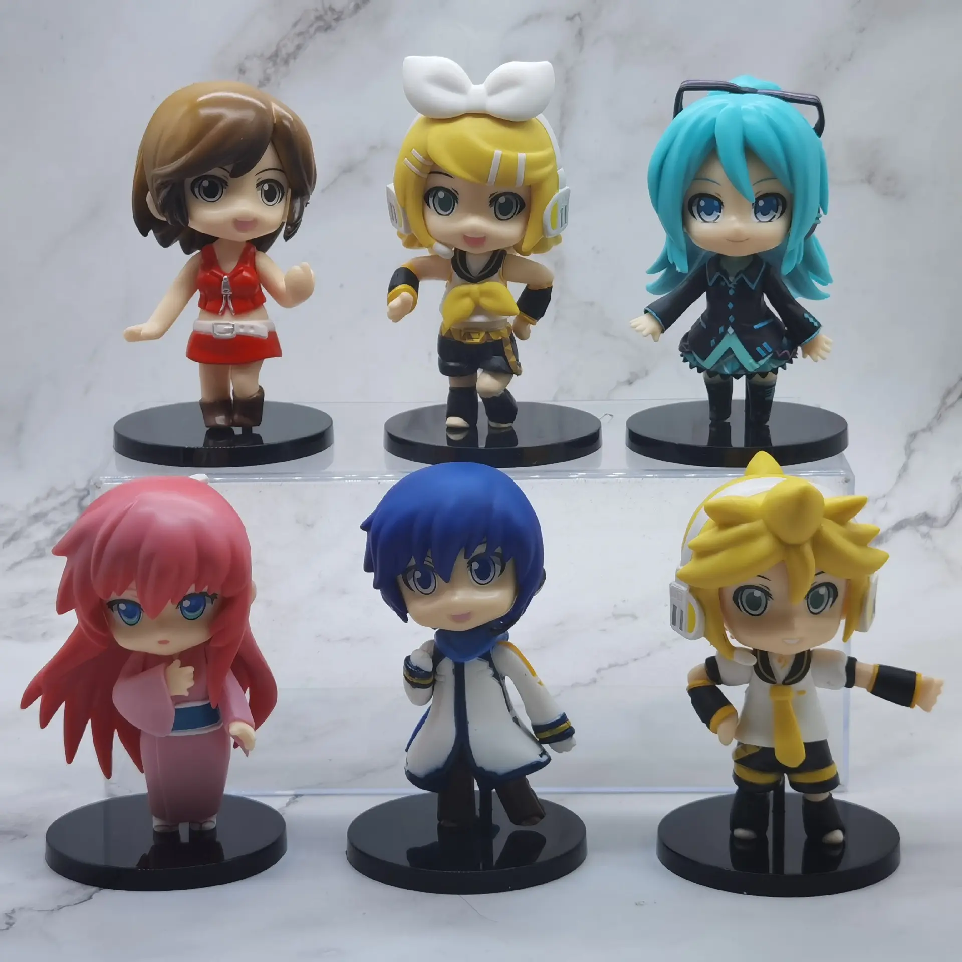 Nuovi personaggi Anime ragazzi giochi di famiglia decorazione regali carini giocattoli per bambini Action Figures ragazze Miku Anime Figures