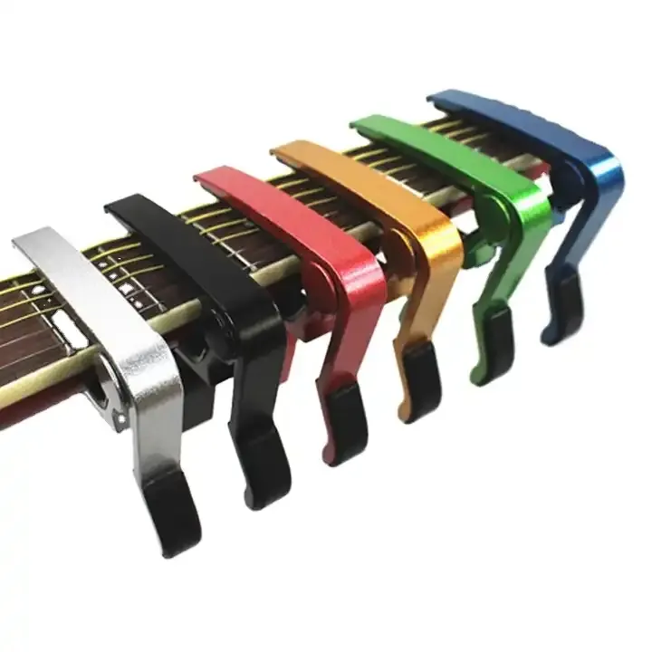 8230392 in lega di metallo morsetto a cambio rapido chiave acustica classica chitarra Capo per la regolazione del tono per chitarra acustica elettrica Ukulele