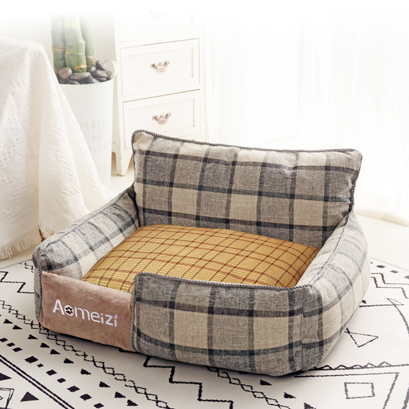 Backrest Grey Grid + Mat