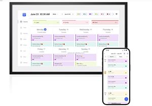 Hiển thị lịch kỹ thuật số với màn hình cảm ứng lịch thông minh hỗ trợ lịch trình Google ISO Yahoo và cập nhật tự động - Product Image 6