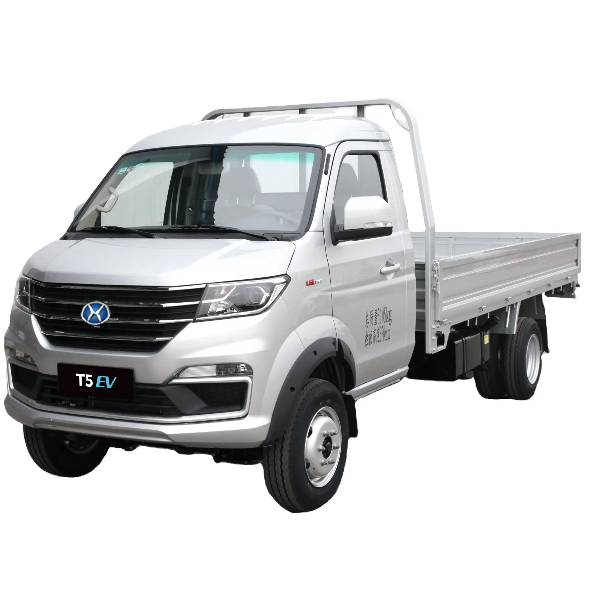 Shineray Auto Ev Mini Cargo Truck Drive Elektrische Jinbei T5 Ev Truck Pure Accu Range Ev Truck Met Mijlen Nieuwe Auto