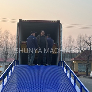 Container <strong>Loading</strong> and <strong>Unloading</strong> <strong>Platform</strong> with Efficient Motor Hydraulic Fixed Adjustment Height Plate