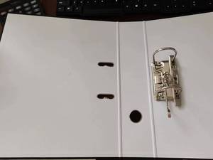 A4存储文件盒塑料文件盒带盖，文件夹收纳器文档存储办公室文件盒 - Product Image 6