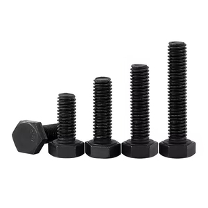 Đen <span class=keywords><strong>Hex</strong></span> vít bu lông và đai ốc M6 M8 M10 M12 M16 thép carbon <span class=keywords><strong>Hex</strong></span> bu lông lớp 4.8 8.8 10.9 12.9 din933 din931galvanized <span class=keywords><strong>Hex</strong></span> bu lông - Product Image 2